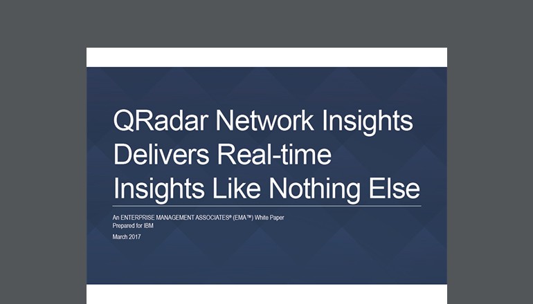 IBM QRadar Network Insights Whitepaper cover