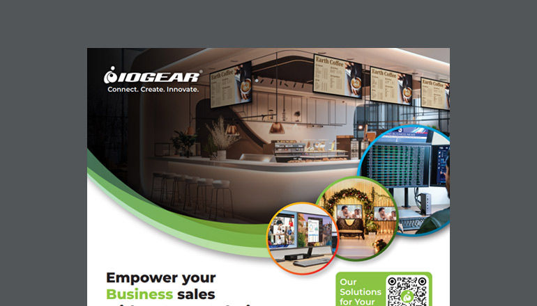 Empower Your Business Sales with IOGEAR Solutions Thumbnail of asset available to download below