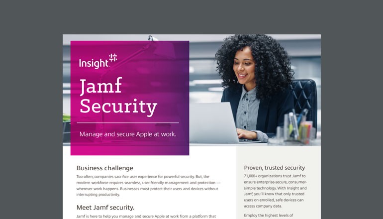 Jamf: Manage and Secure Apple at Work Asset available to download below