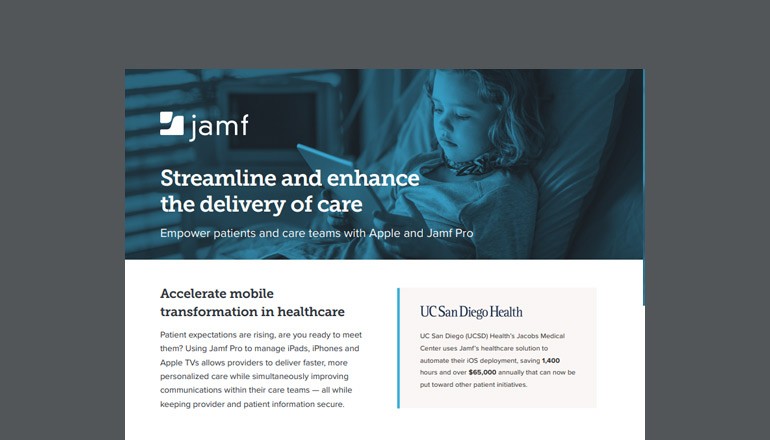 Streamline and Enhance the Delivery of Care thumbnail