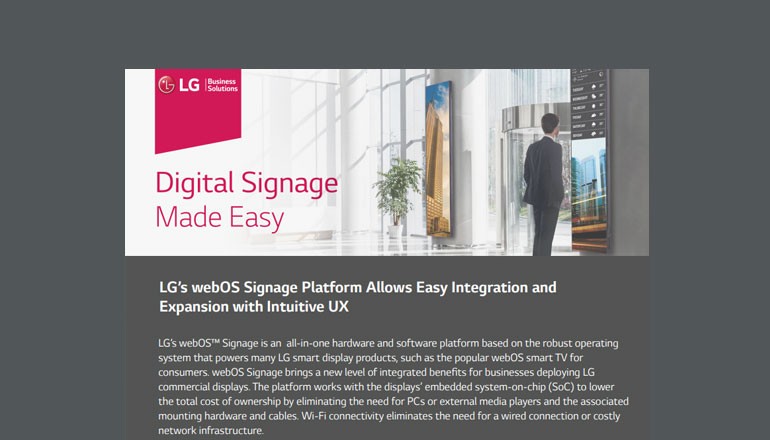Digital Signage Made Easy thumbnail