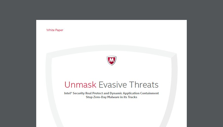 Unmask Evasive Threats whitepaper thumbnail