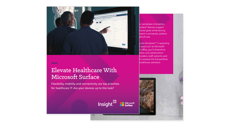 Elevate Healthcare with Microsoft Surface Thumbnail of asset available by registering to download