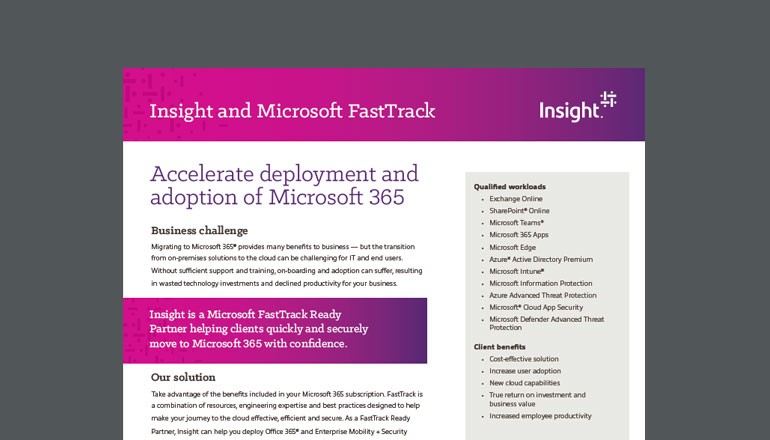 Microsoft FastTrack | Insight