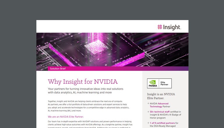 Why Insight for NVIDIA Thumbnail of pdf available to download below