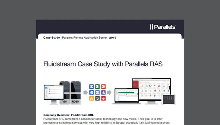 Cover image of the Corel Parallels Remote Application Server for Enhancing CRM case study that is available to download below.  BYOD, Bring Your Own Device, Desktop Management, Virtualization
