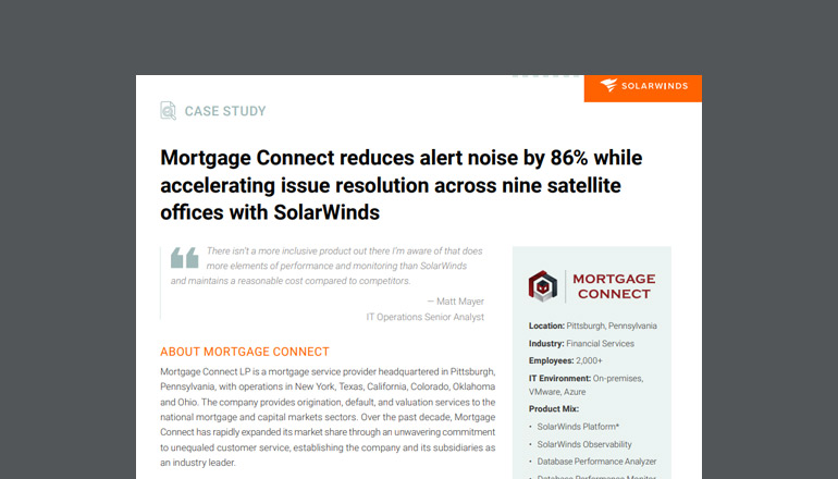 Cover of SolarWinds asset available to download below.
