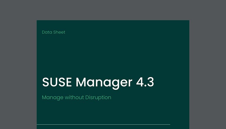 SUSE Manager 4.3 thumbnail