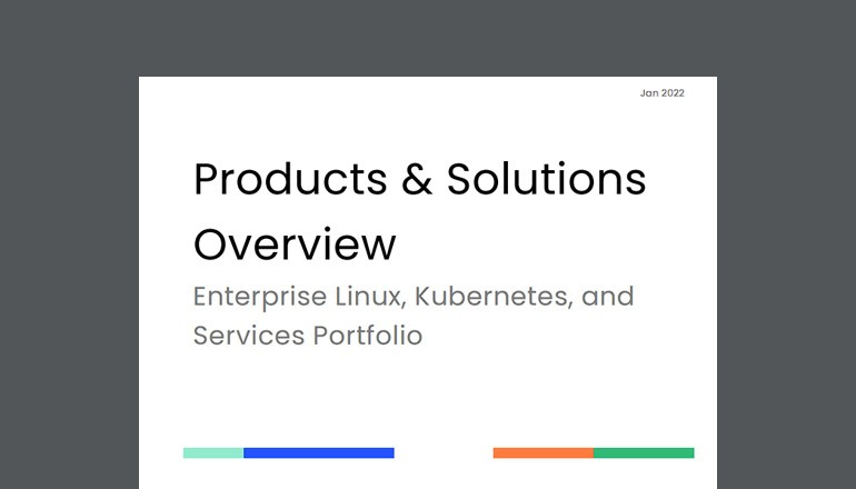 SUSE Products & Solutions Overview thumbnail
