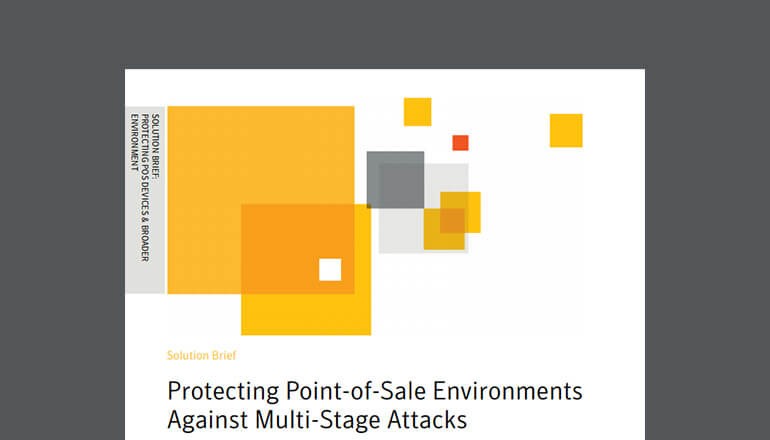 Cover of Symantec's Protecting Point-of-Sale Environments Against Multi-Stage Attacks whitepaper