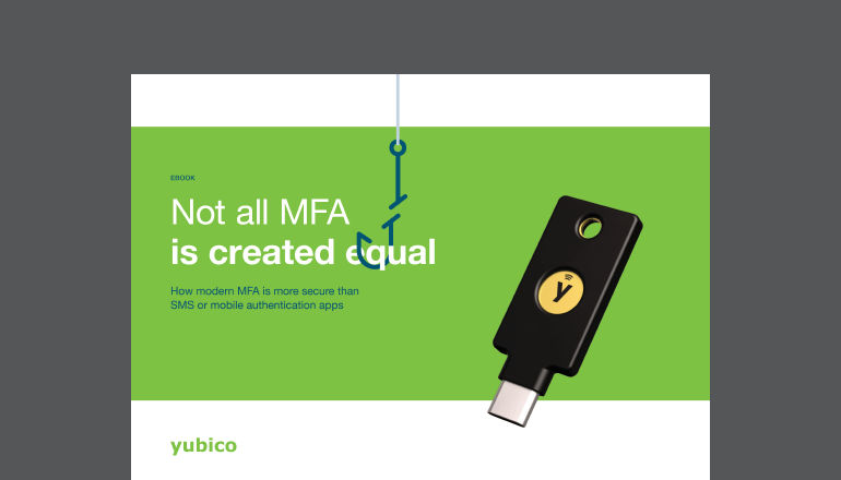 Not All MFA Is Created Equal Thumbnail of asset available to download below.