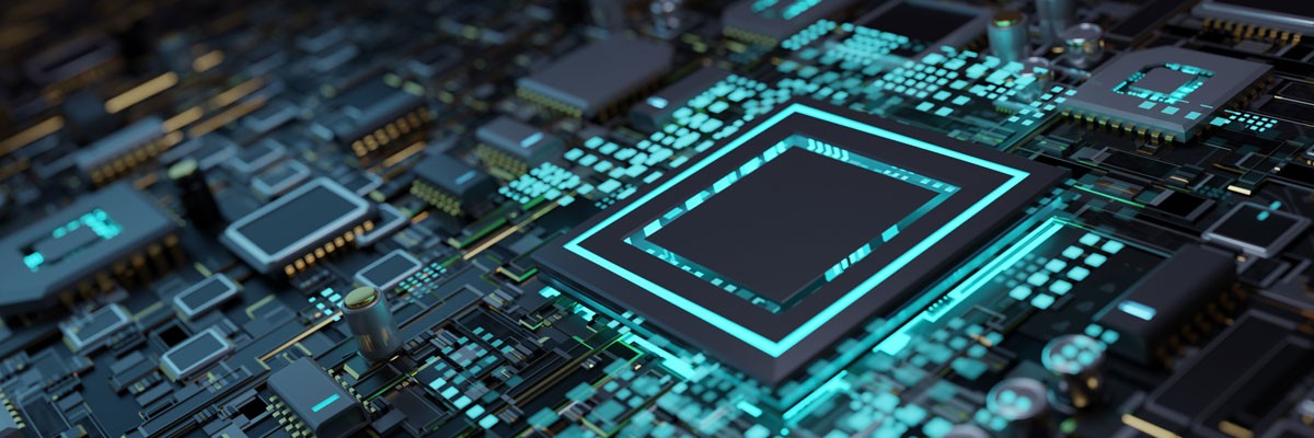 World Leader in Consumer Electronics Expands and Standardizes IT Environment Close up of circuit board
