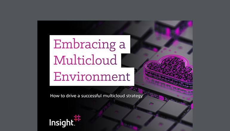 Embracing a Multicloud Environment ebook Thumbnail of asset available to download below