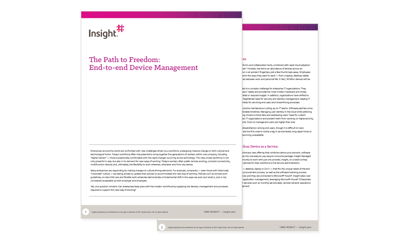 End-to-end Device Management whitepaper cover