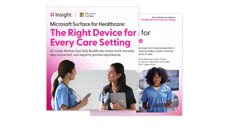 Microsoft Surface for Healthcare: The Right Device for Every Care Setting Thumbnail of asset
