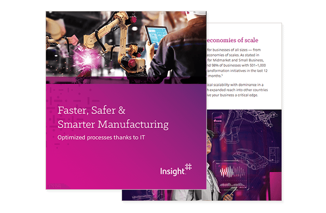 Industry 4.0 & the IIoT Add a New Level to Connectivity in Manufacturing Cover of Insight's Industry 4.0 & the IIoT Add a New Level to Connectivity in Manufacturing ebook