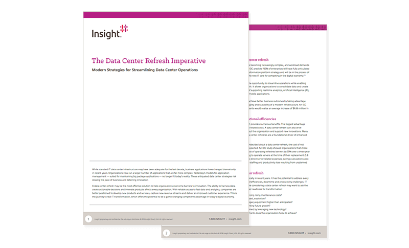 The Data Center Refresh Imperative cover