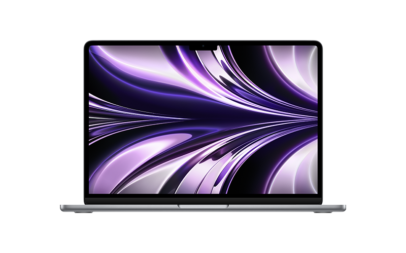 Apple MacBook Air front screen