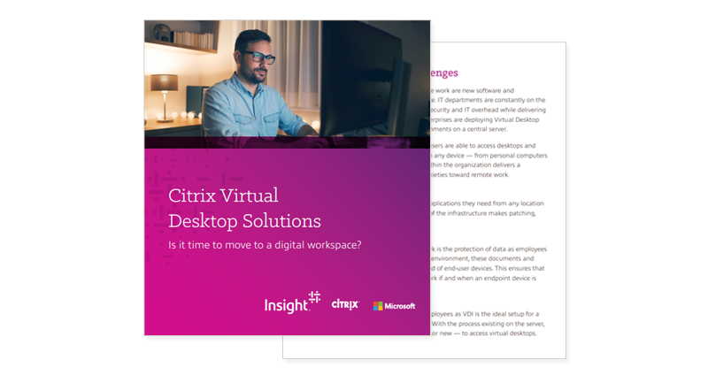 Cover of Citrix virtual desktop solutions ebook