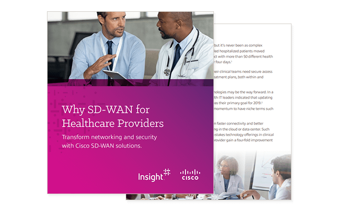 Thumbnail of ebook available by registering to download. Secure network, SD-WAN, Understand Software-Defined Wide Area Networking