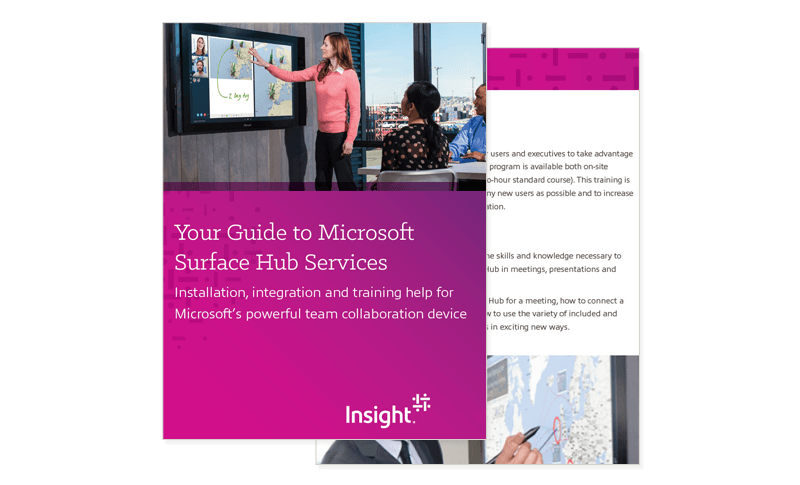 Your Guide to Microsoft Surface Hub Services ebook cover