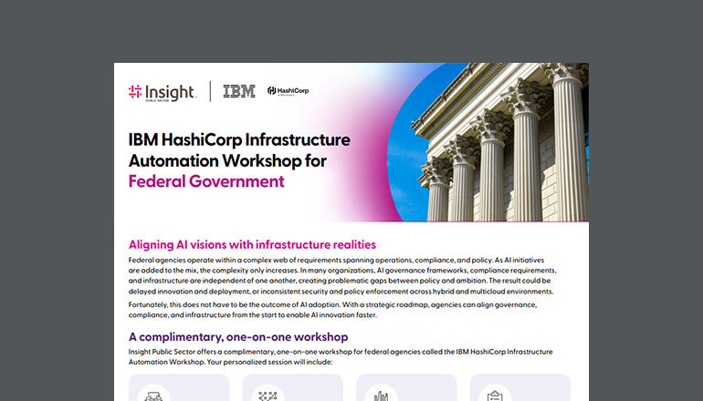 IBM HashiCorp Infrastructure Automation Workshop for Federal Government Thumbnail of asset available to download below