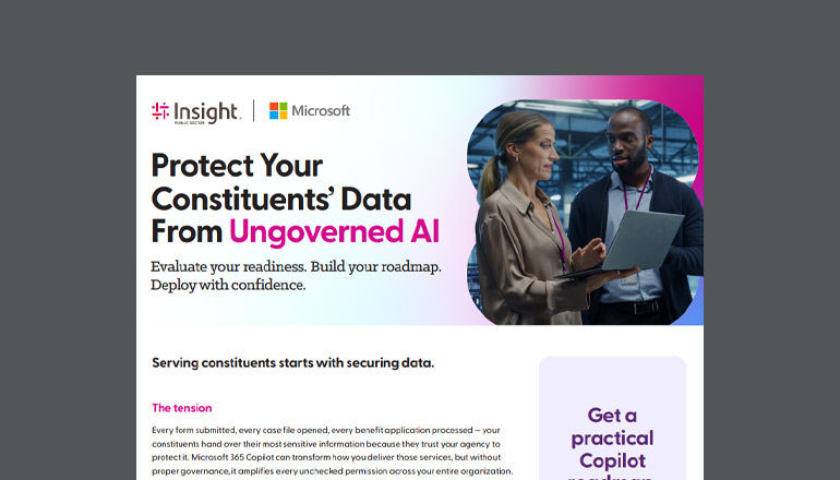 You Protect Your Constituents Every Day. But Who's Protecting Their Data From Ungoverned AI? Thumbnail of asset available to download below