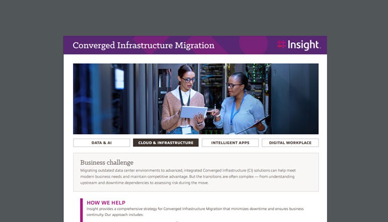 Converged Infrastructure Migration Thumbnail of asset available to download below