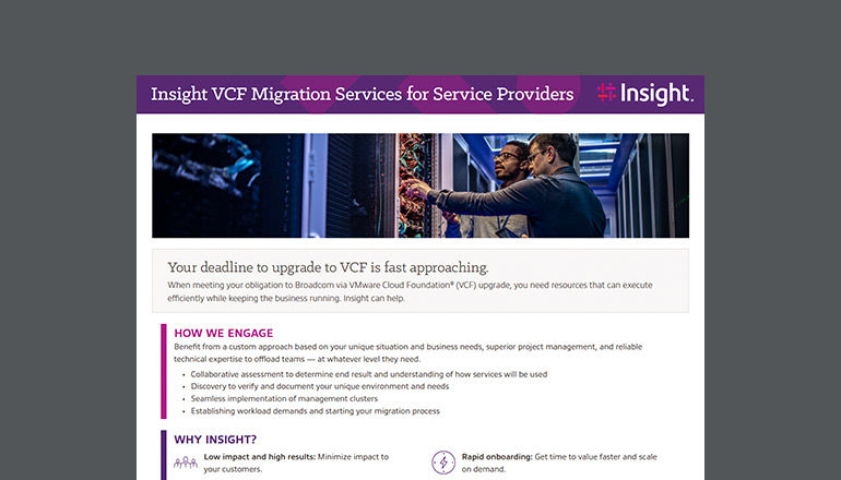 Insight VCF Migration Services for Service Providers Thumbnail of asset available to download below