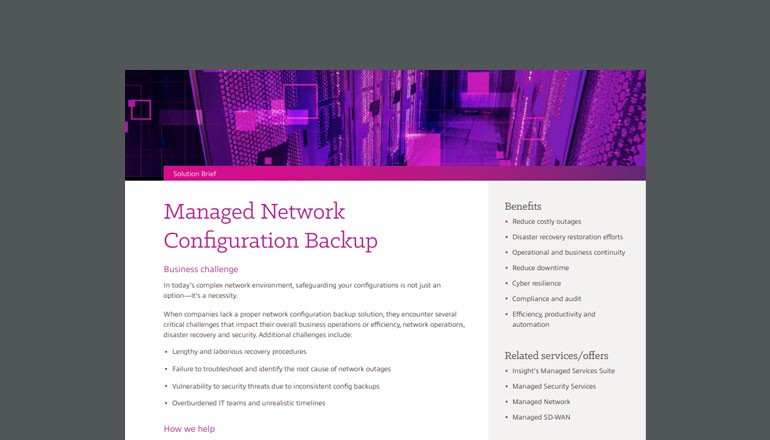 Managed Network Configuration Backup Thumbnail of asset available to download below