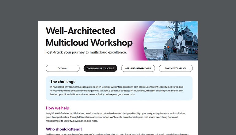 Well-Architected Multicloud Workshop Thumbnail of asset available to download below