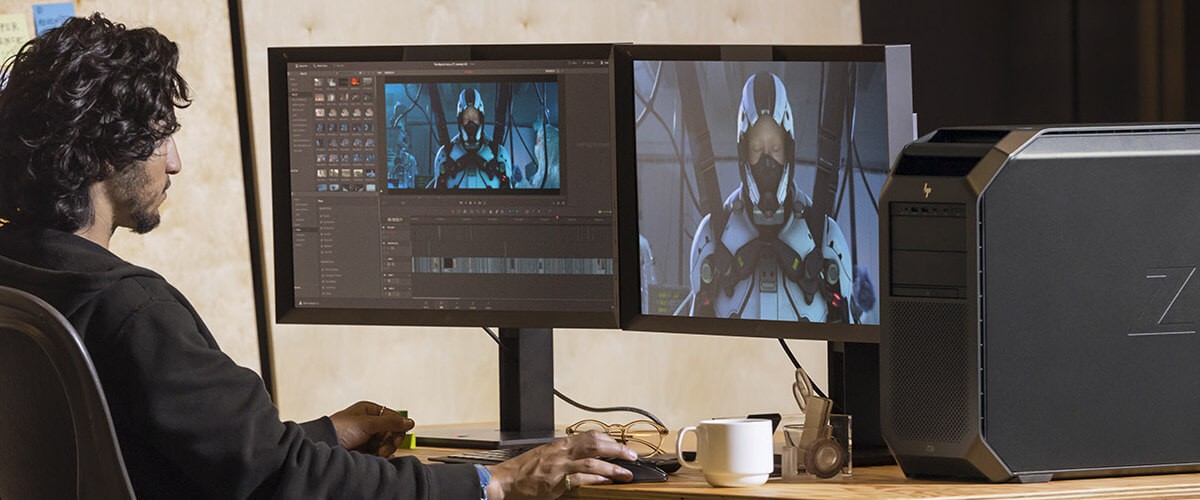 Power through the emerging challenges of 3D design with an end-to-end collaboration and simulation platform. Z by HP, Teradici CAS, NVIDIA Omniverse Enterprise