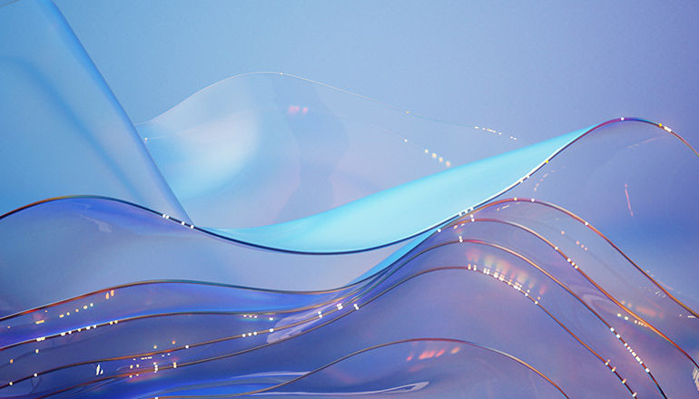 Upcoming webinar for Era of AI Series: Generative AI Through Copilot Abstract graphic