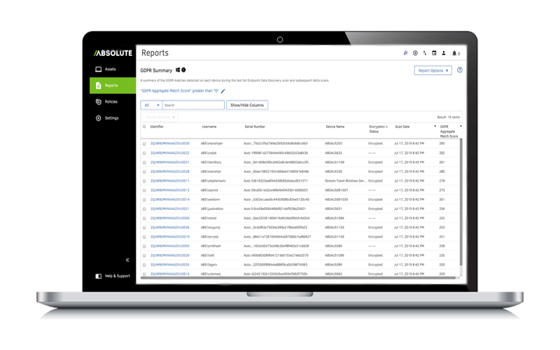 Absolute Application Persistence screenshot