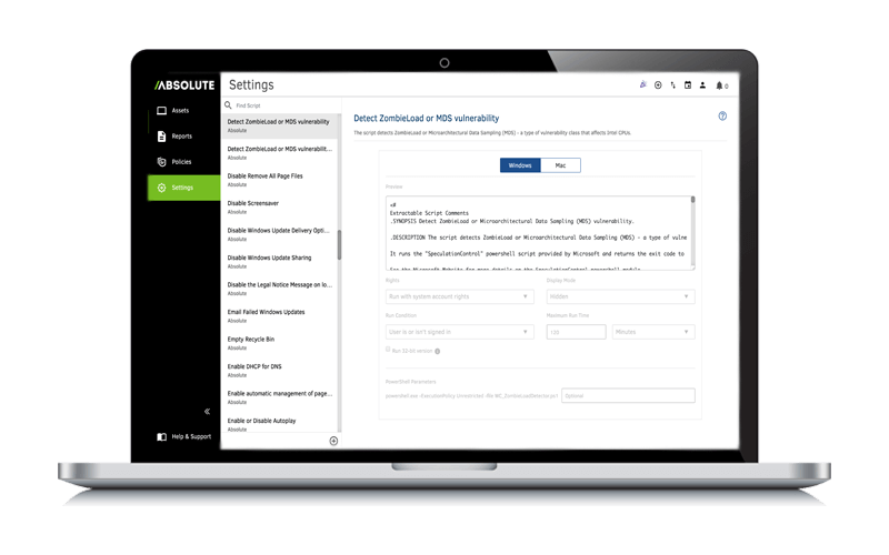  Absolute Endpoint Data Discovery screenshot