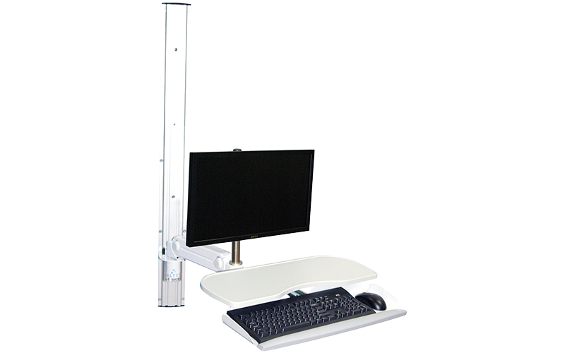 Altus wall-mounted workstations
