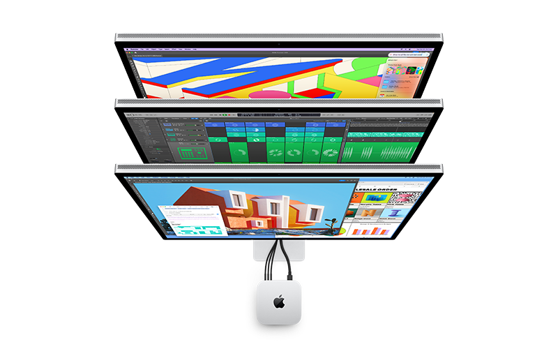 Get impressive power in a compact size Mac mini