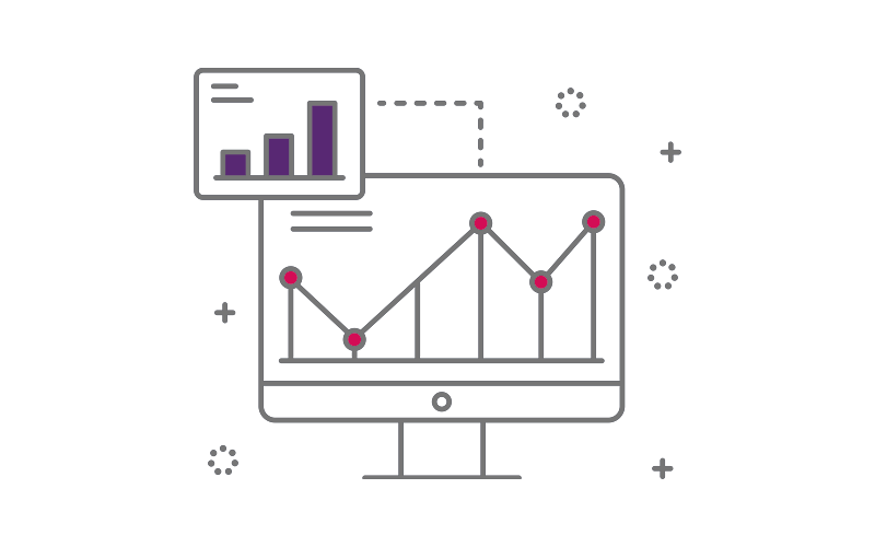 Citrix analytics Analytics icon graphic