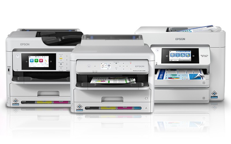 Epson Workforce and Workforce Pro business printers print vivid graphics in sharp, professional quality. Epson WorkForce and Workforce Pro printers