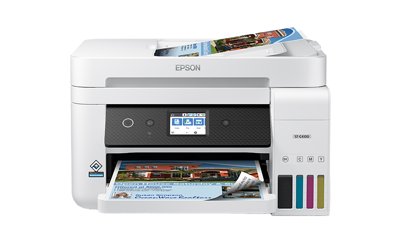 Epson Business Supertank Printers are unlike printers that you're used to. Epson EchoTank Supertank Printer