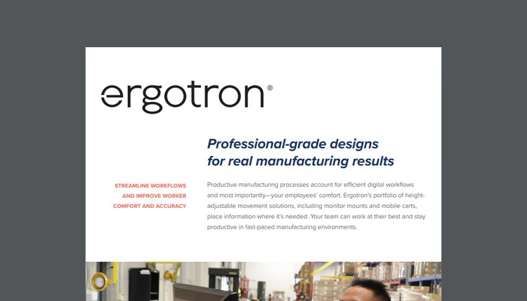 Ergotron Professional-grade designs thumbnail