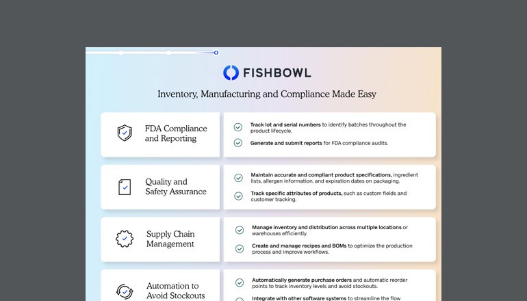 Fishbowl | Inventory Management Systems & Software | Insight