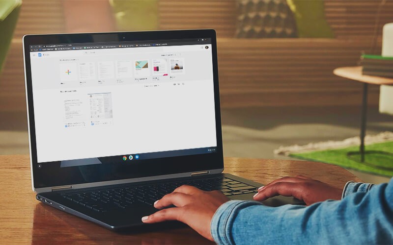 A man working on his laptop