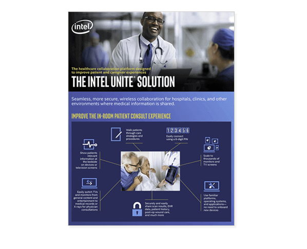 Intel Unite Solutions healthcare brief