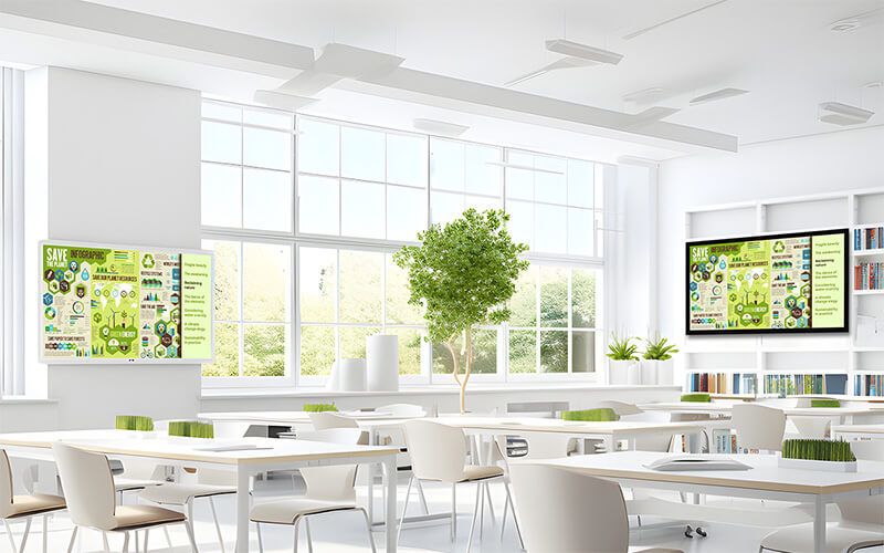 Classroom with IOGear AV products