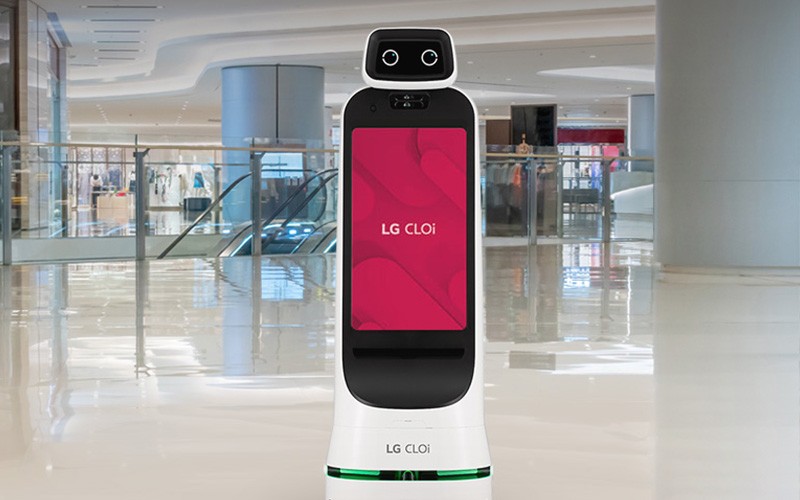 LG robotic solutions strive to make lives easier and improve customer service LG robotic solution