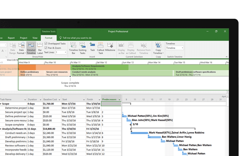 Microsoft Project Project Management Software Project Online Insight