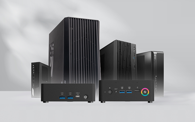 Enterprise-grade MSI commercial desktops