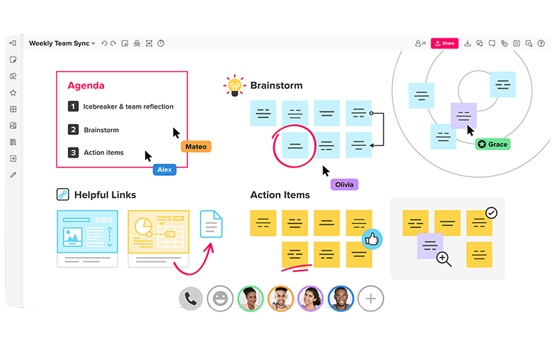 Visual design using Mural