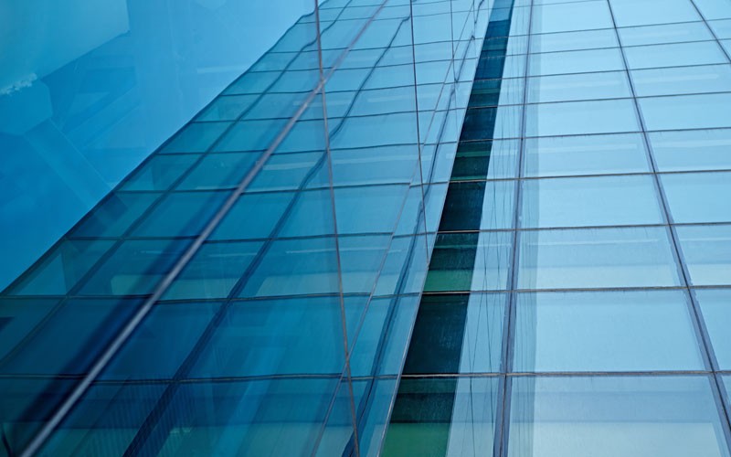 Nutanix Windows server solutions Outside of glass window building